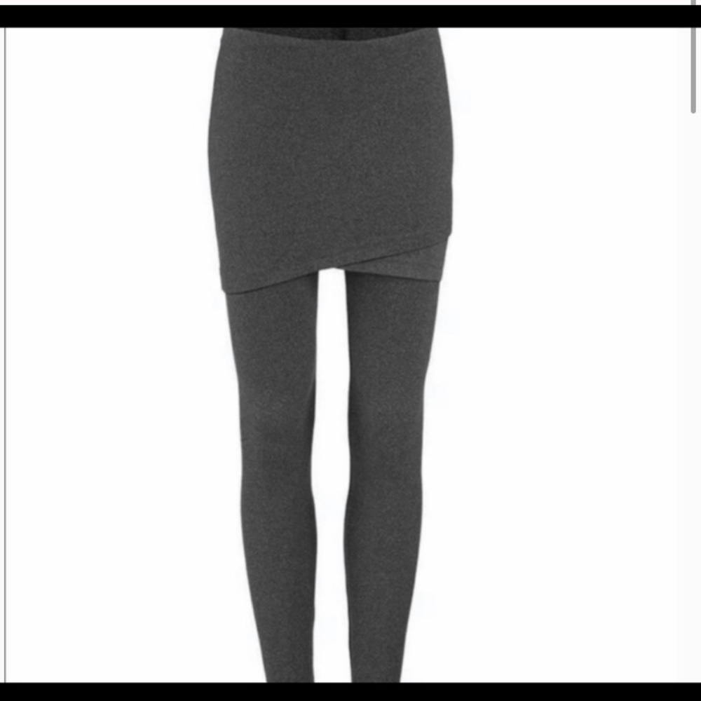 Cabi M’Leggings #3577 Skirt Leggings Charcoal Gray